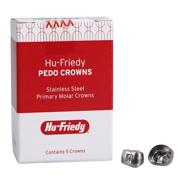 Hu-Friedy SSC-LRD6 Stainless Steel Crowns Lower Right Primary 1st #6 5/Pk Hu-Friedy SSC-LRD6 Stainless Steel Crowns Lower Right Primary 1st #6 5/Pk